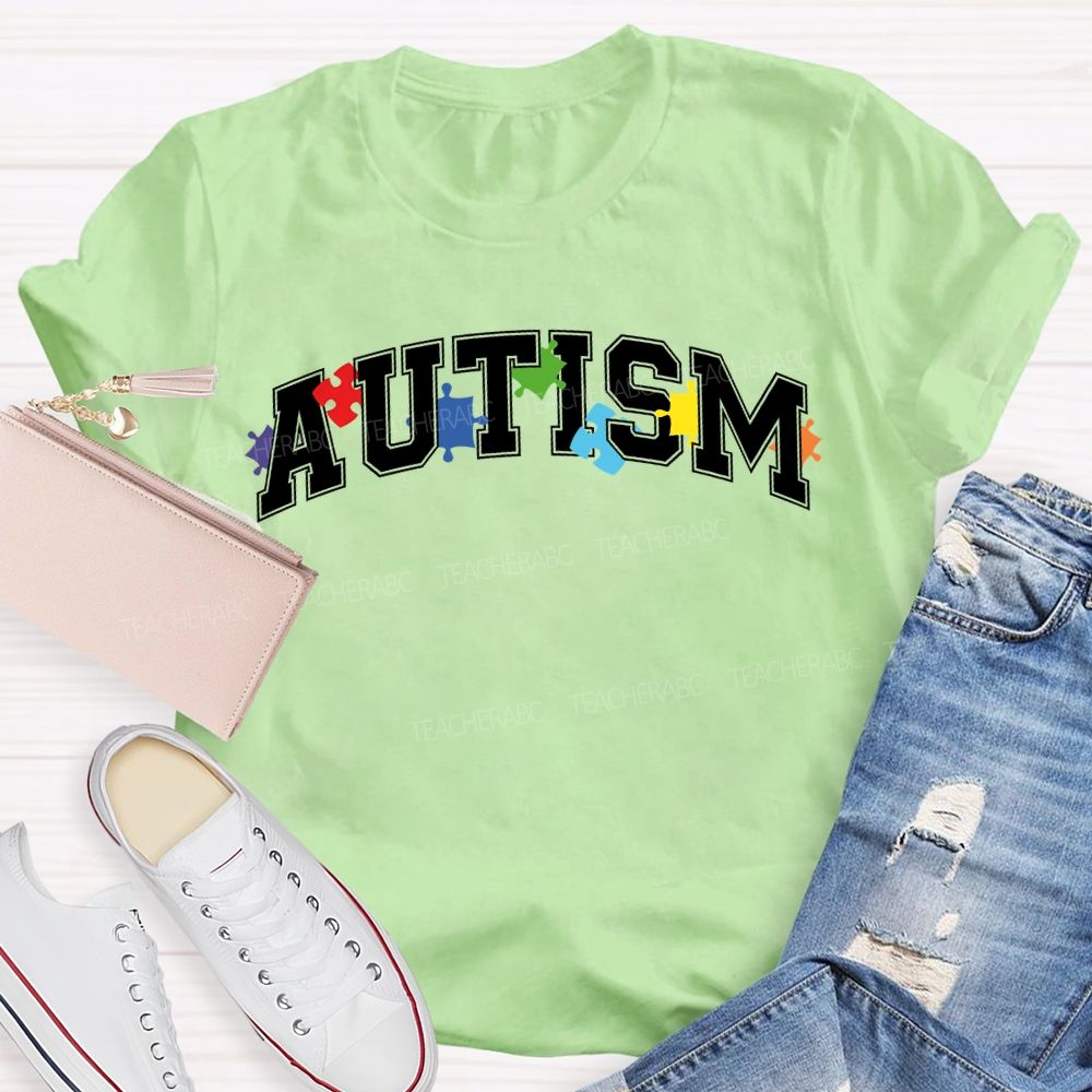 Autism Awareness Special Education Teacher T-shirt