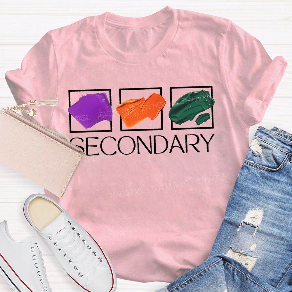 Secondary Colors Painter Artist Art Teacher T-shirt