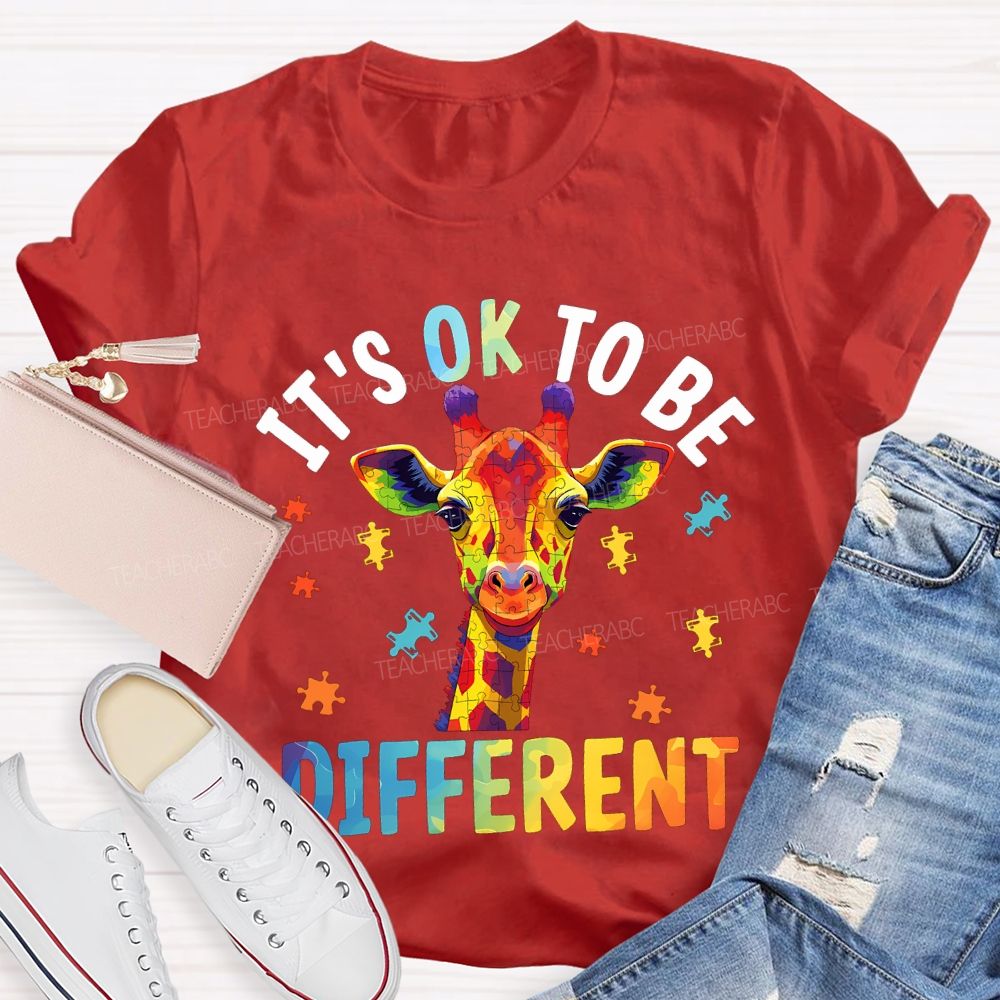It'S Ok To Be Different Special Education T-shirt