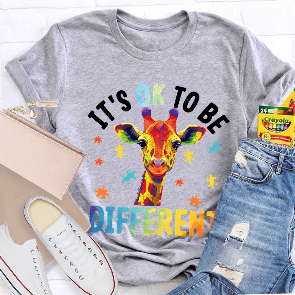 It'S Ok To Be Different Special Education T-shirt