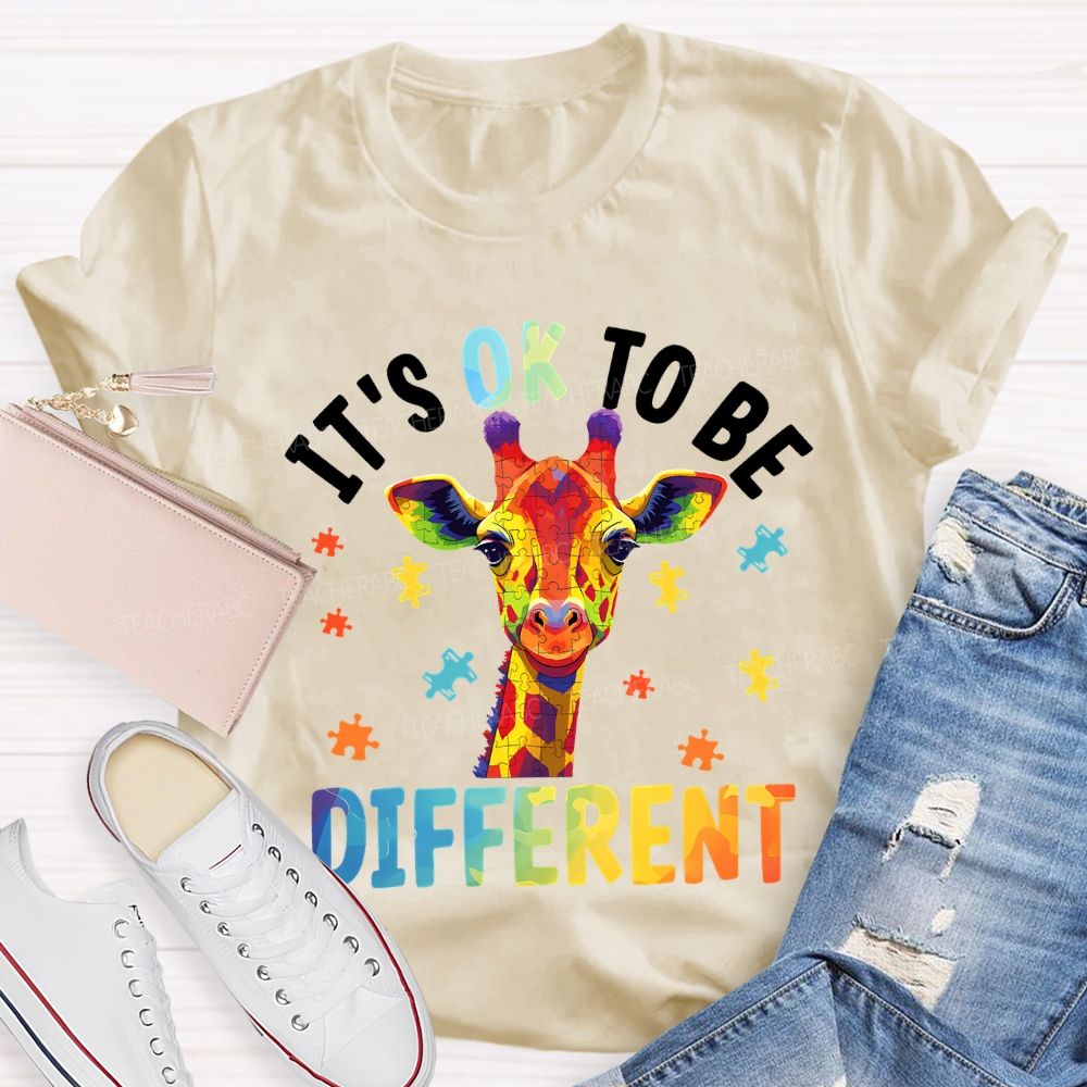 It'S Ok To Be Different Special Education T-shirt