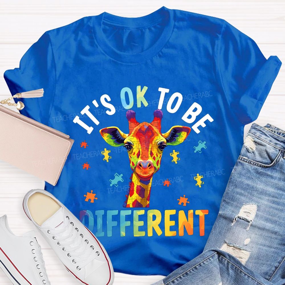 It'S Ok To Be Different Special Education T-shirt