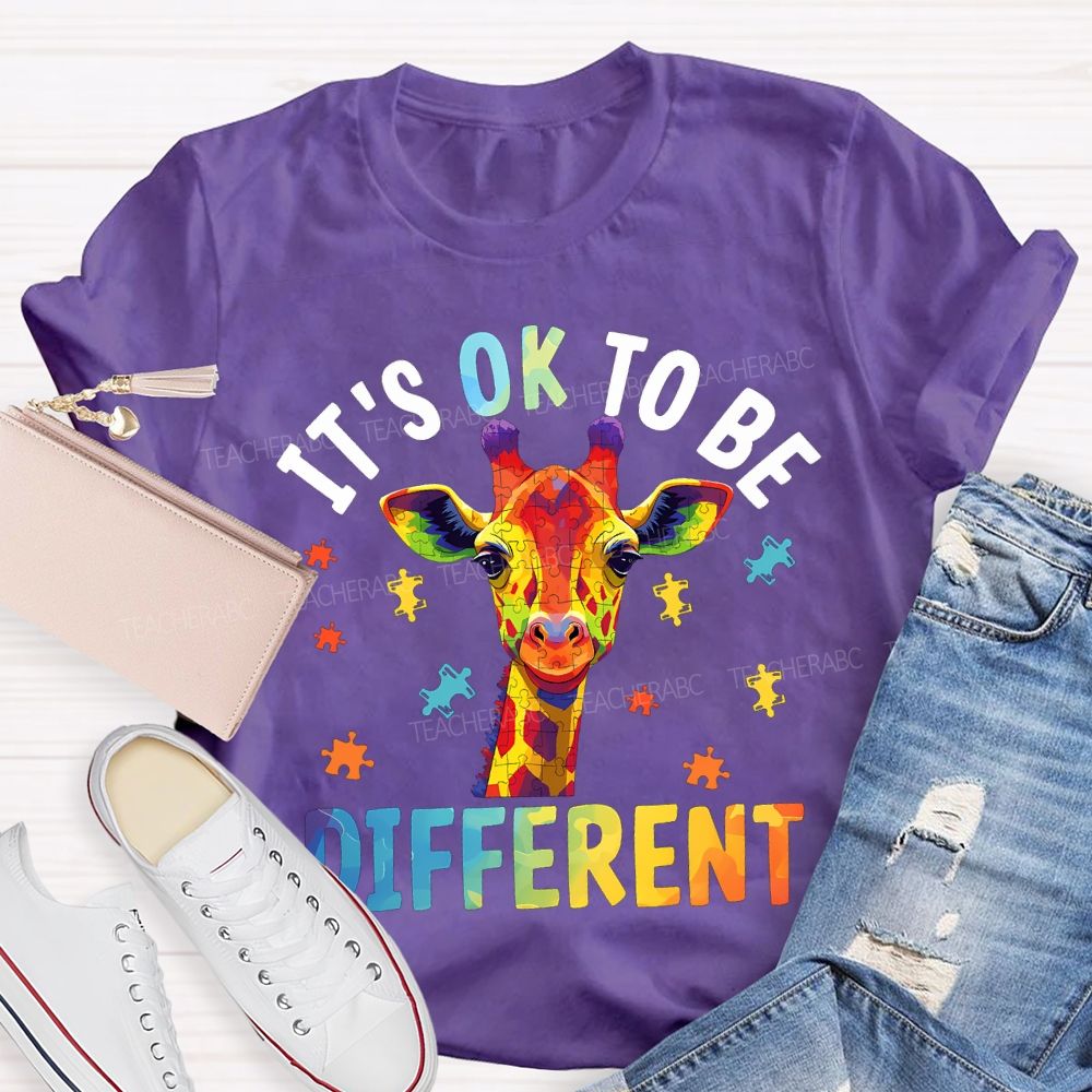 It'S Ok To Be Different Special Education T-shirt