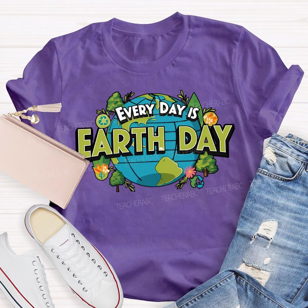 Earth Day Every Day Protect The Environment T-shirt