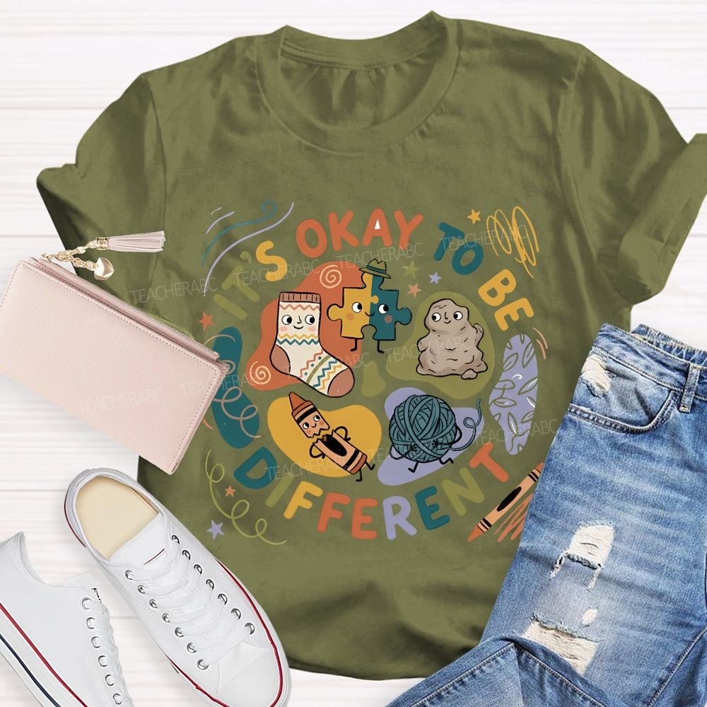 It'S Okay To Be Different Special Education T-shirt