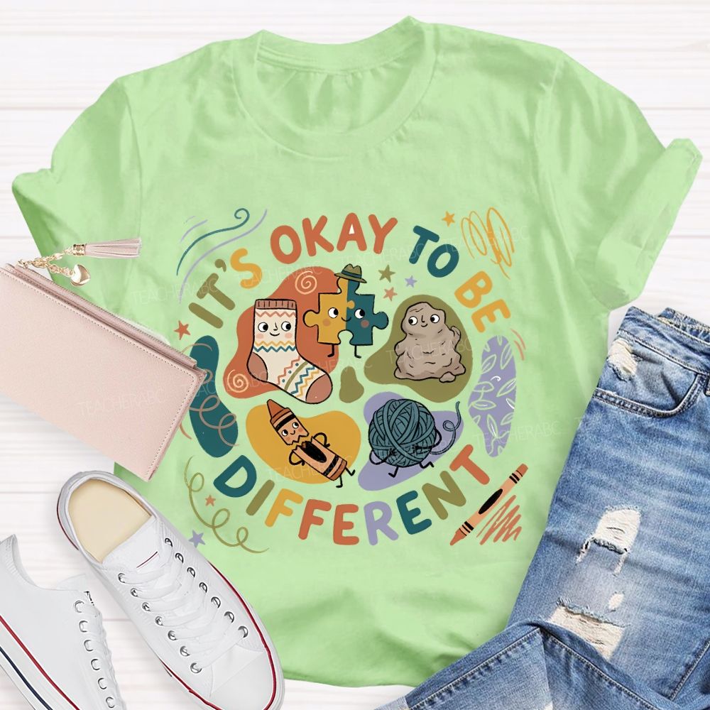 It'S Okay To Be Different Special Education T-shirt