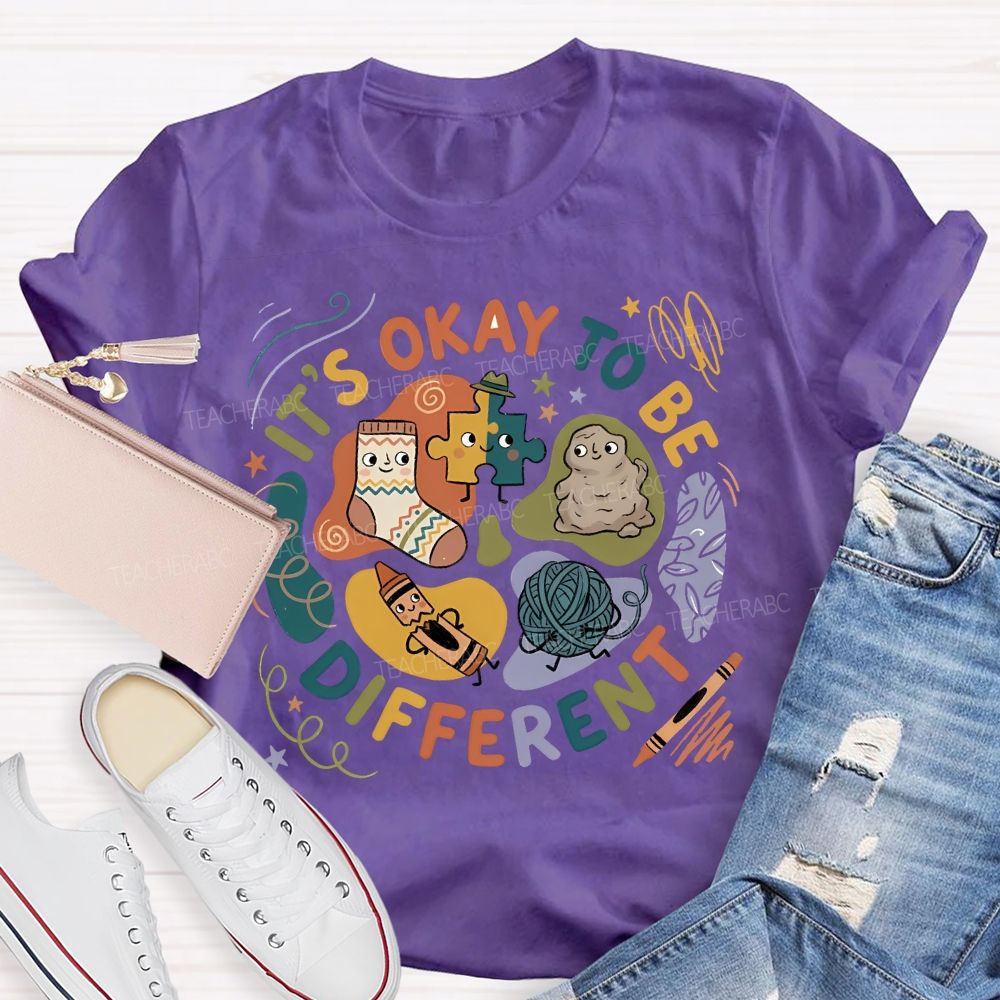 It'S Okay To Be Different Special Education T-shirt