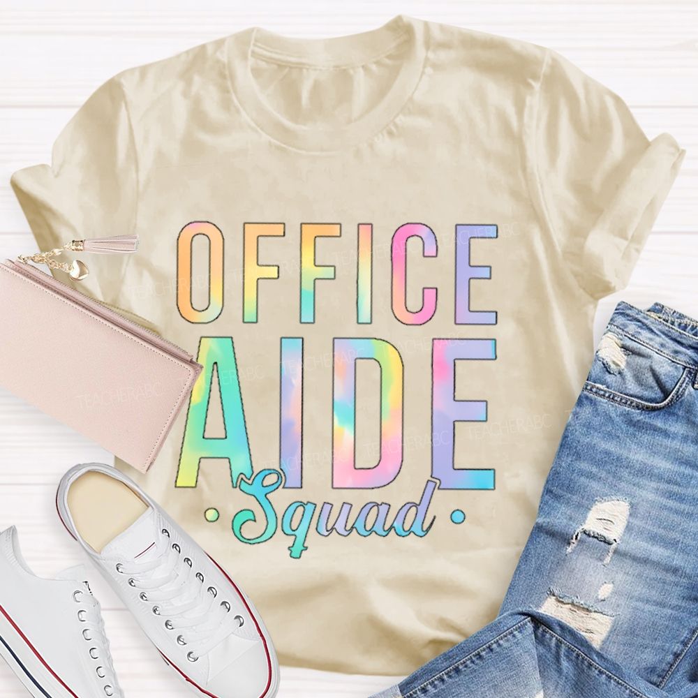 Office Aide Squad Teacher T-shirt