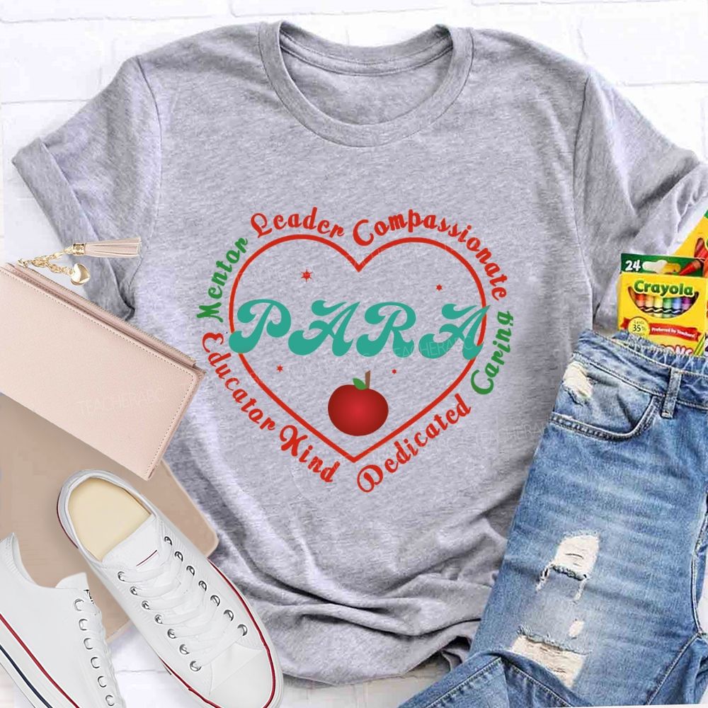 Mentor Leader Compassionate Caring Teacher T-shirt