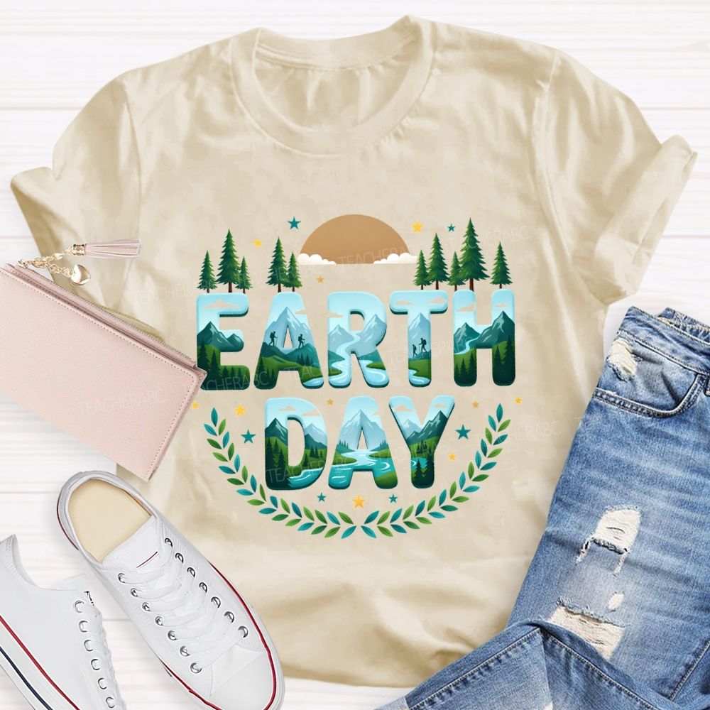 Earth Day Plant Trees Teacher T-shirt
