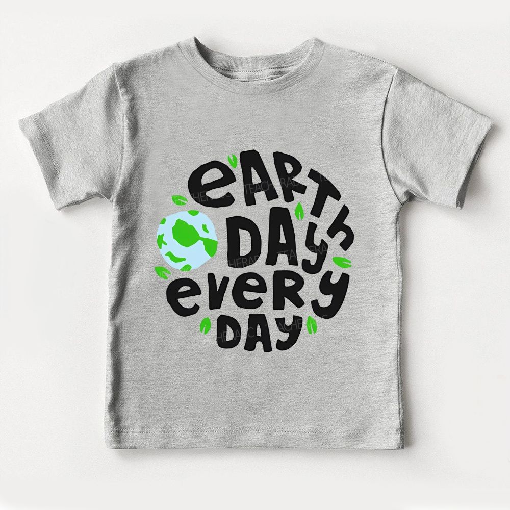 Earth Day Every Day Toddler T-shirts