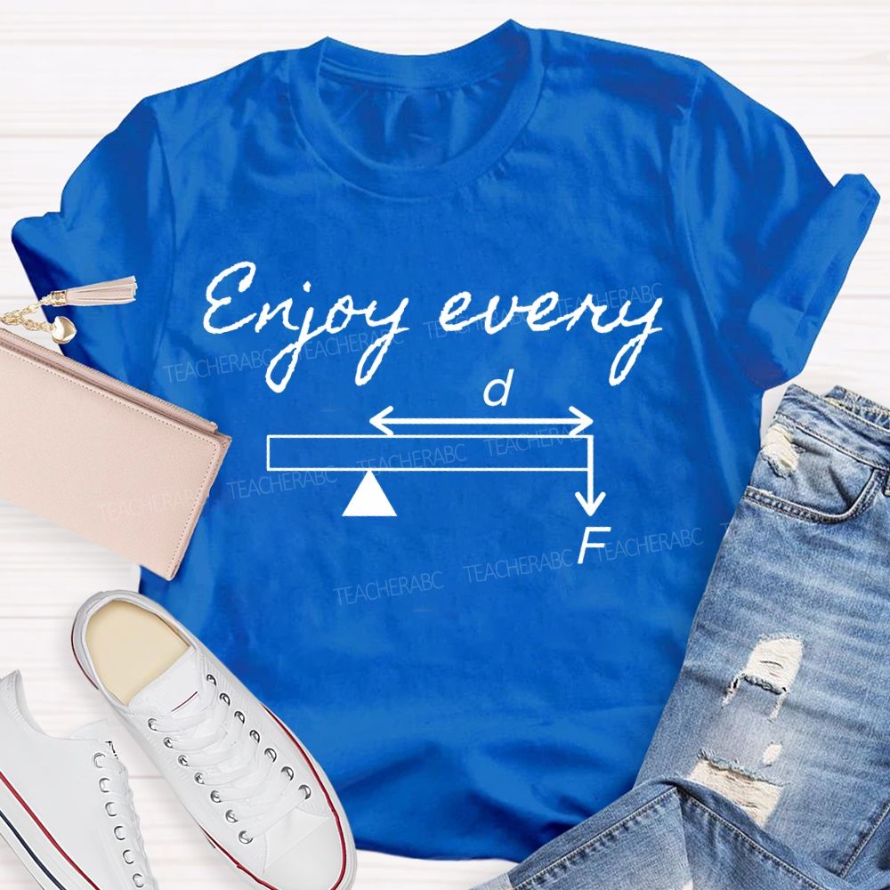 Enjoy Every The Joy Of Solving Math Problems T-shirt