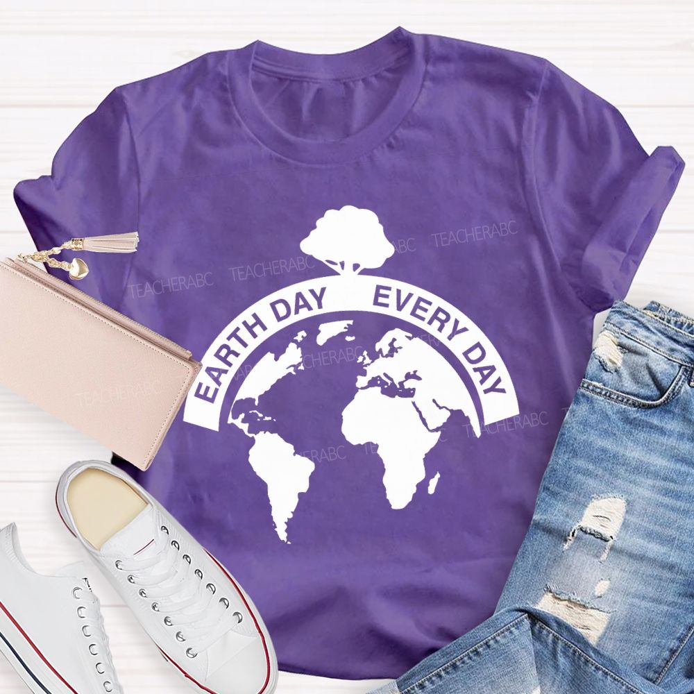 Earth Day Every Day Protect Our Planet Earth T-shirt