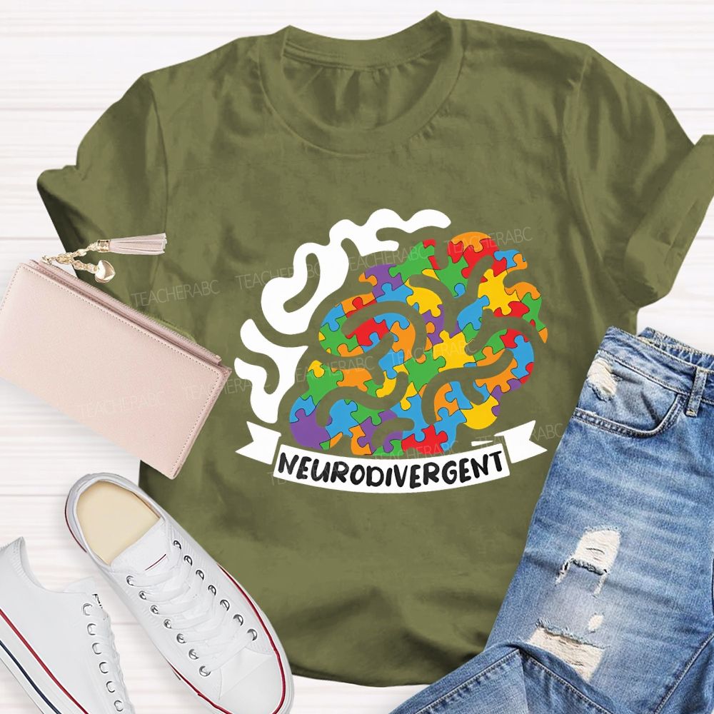 Neurodiversite Special Education Teacher T-shirt