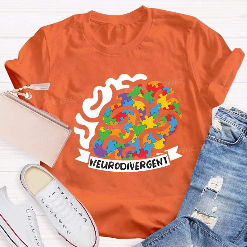 Neurodiversite Special Education Teacher T-shirt