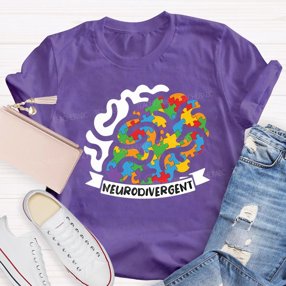 Neurodiversite Special Education Teacher T-shirt