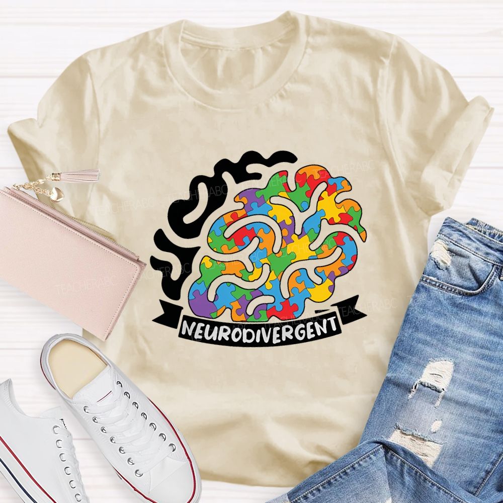 Neurodiversite Special Education Teacher T-shirt