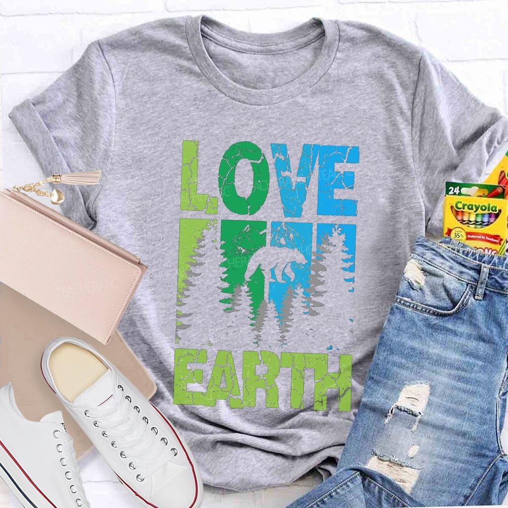 Love Earth Protect Trees T-shirt