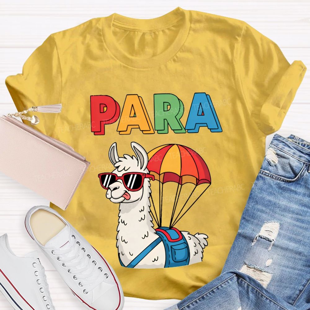 Para Professional And Cool Alpaca T-shirt