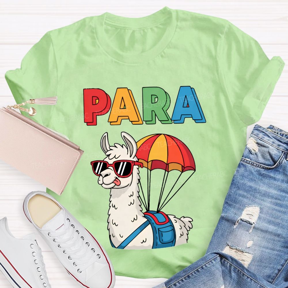 Para Professional And Cool Alpaca T-shirt