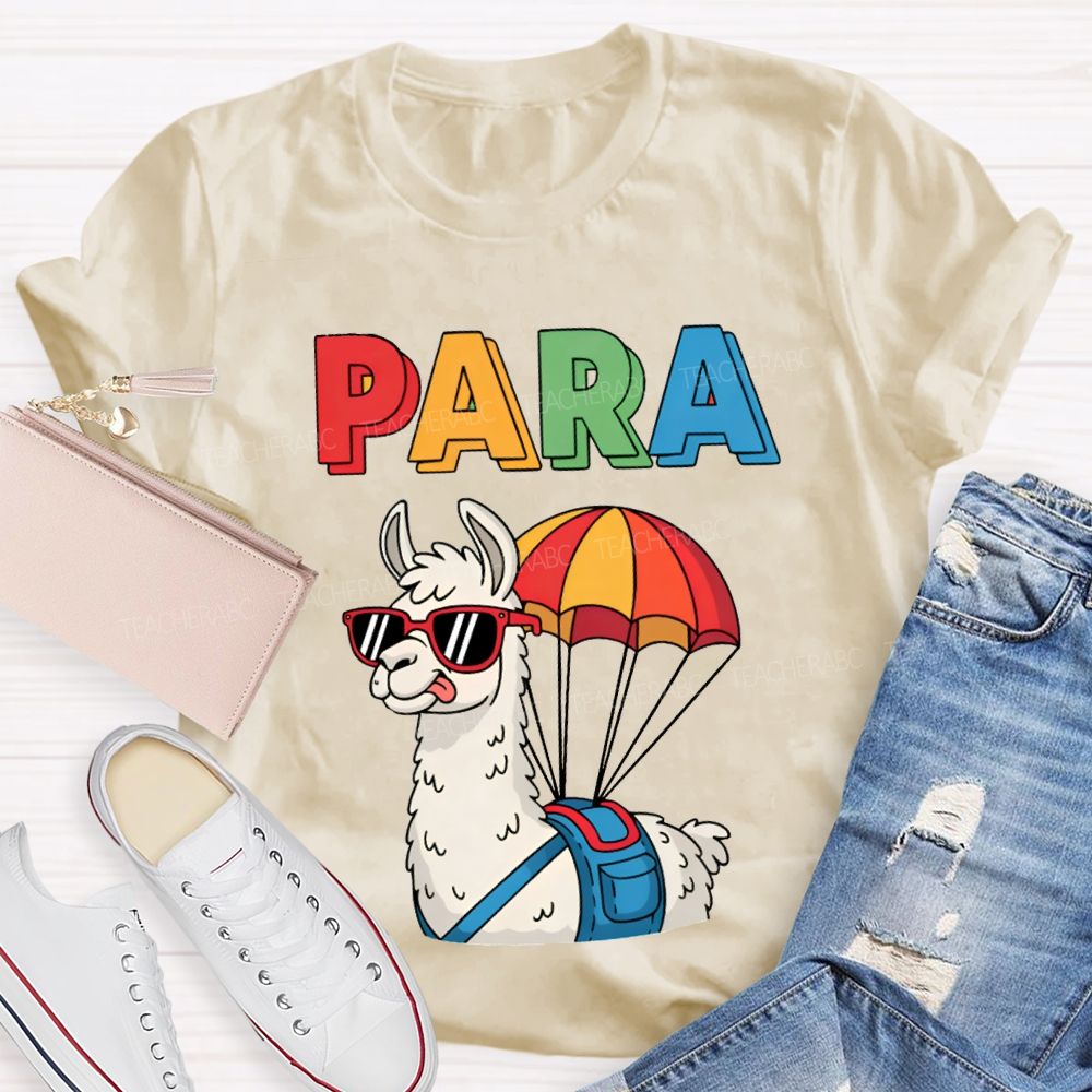 Para Professional And Cool Alpaca T-shirt
