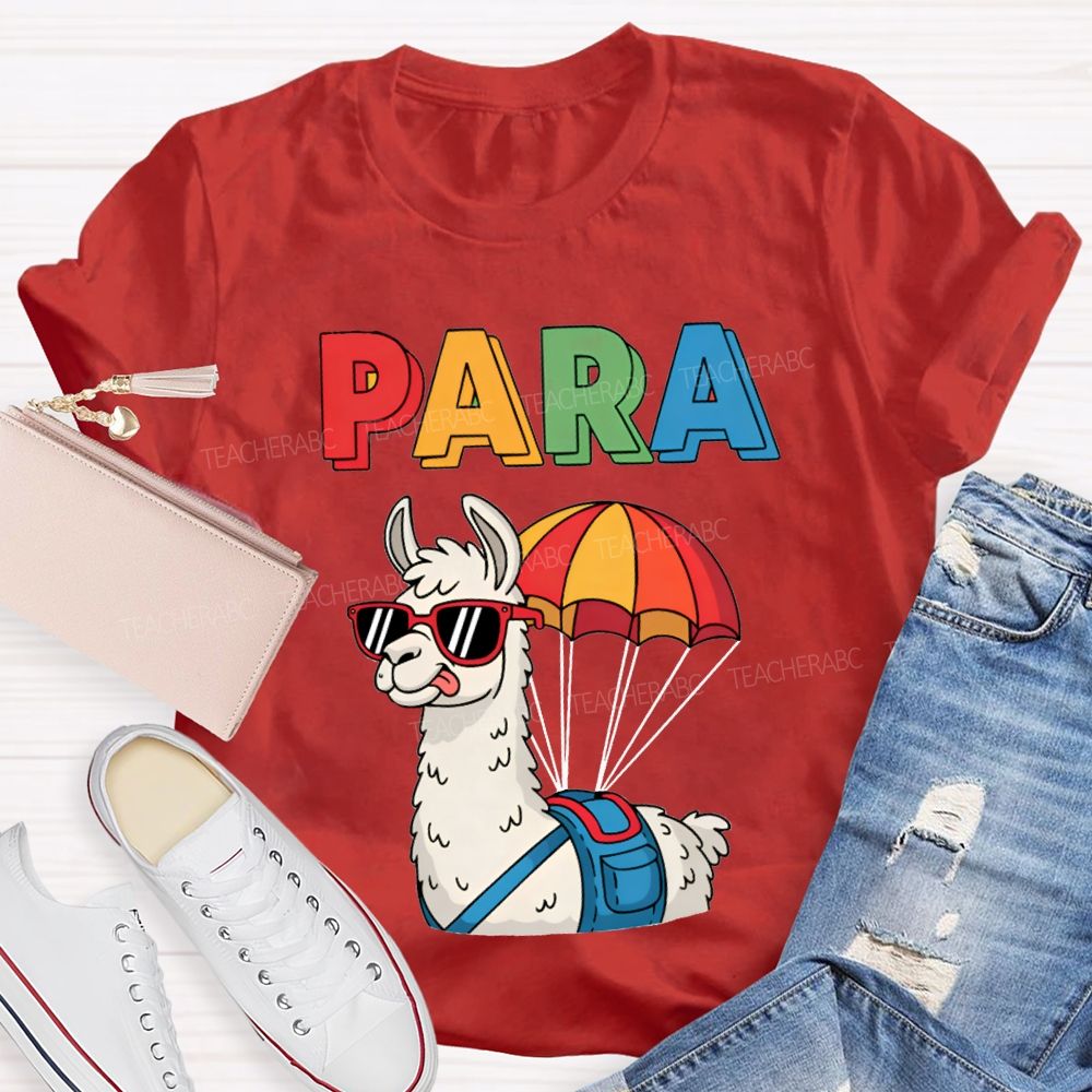 Para Professional And Cool Alpaca T-shirt