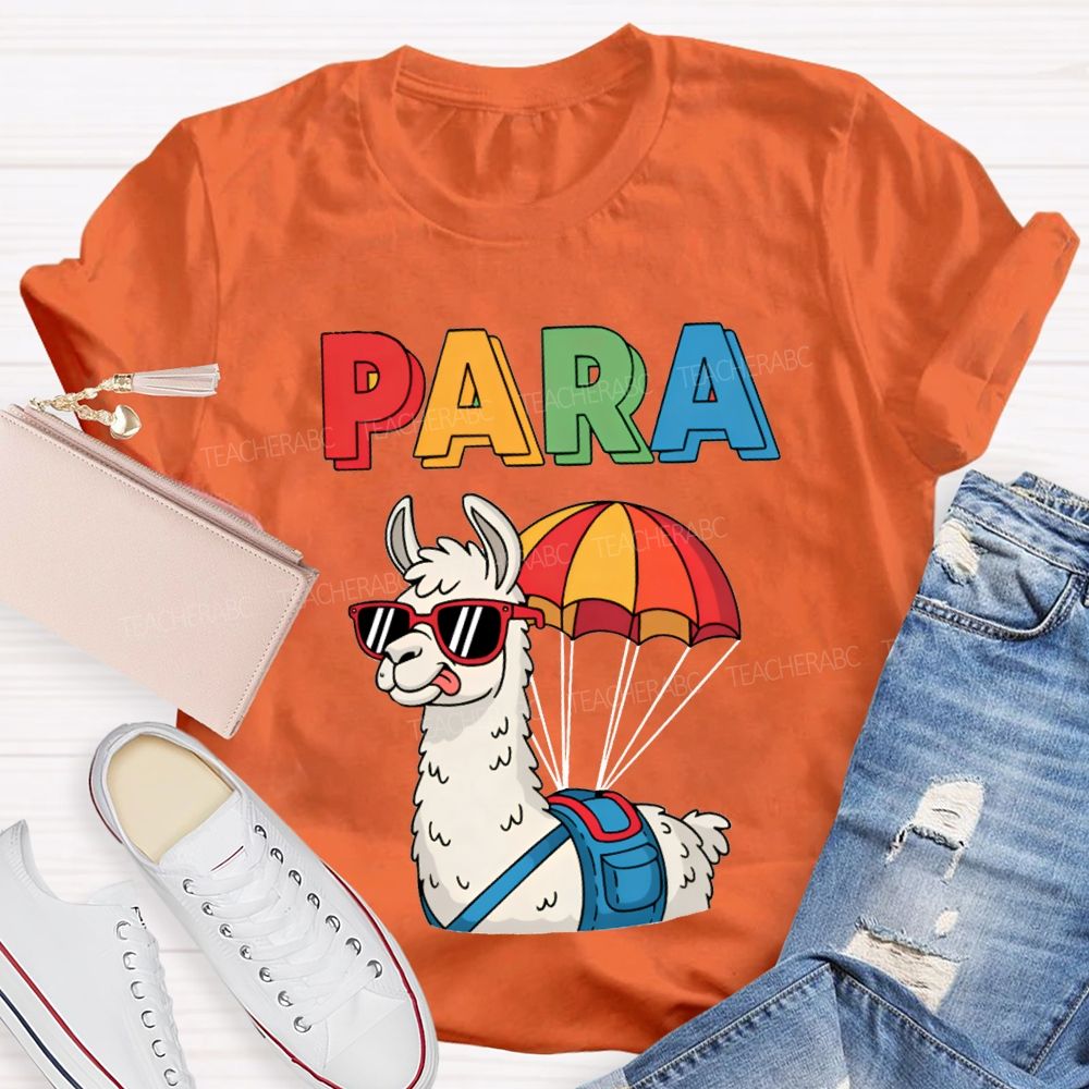Para Professional And Cool Alpaca T-shirt