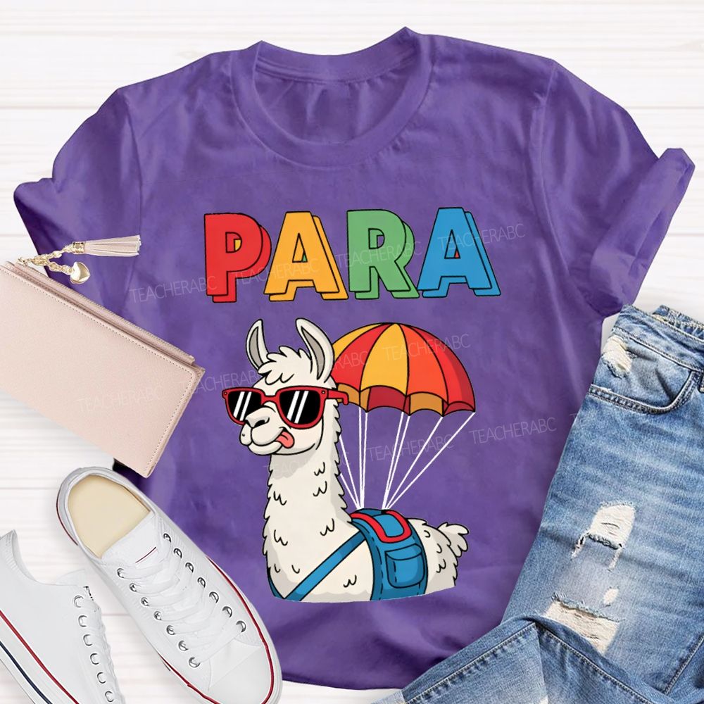 Para Professional And Cool Alpaca T-shirt