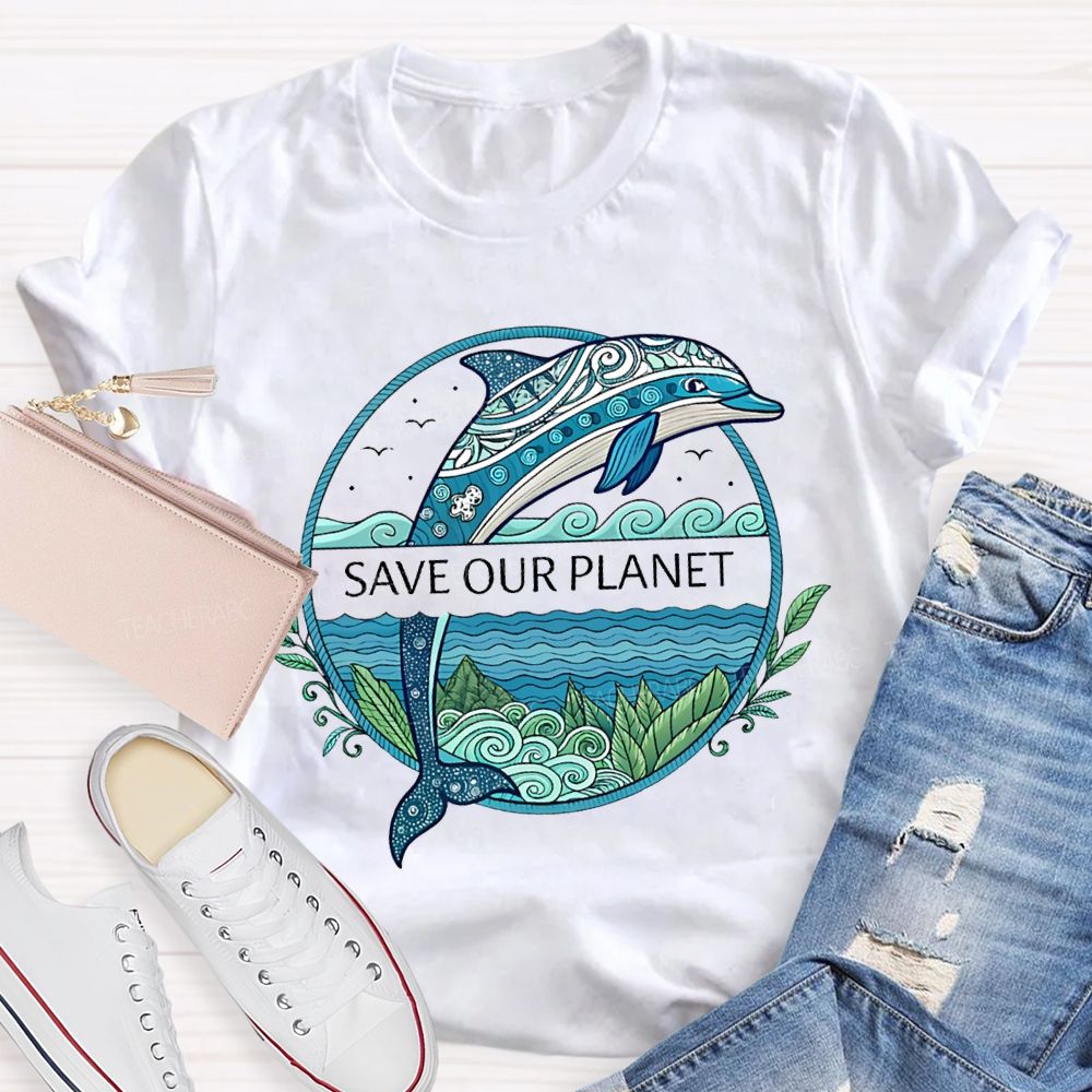 Save Our Planet Earth Day T-shirt