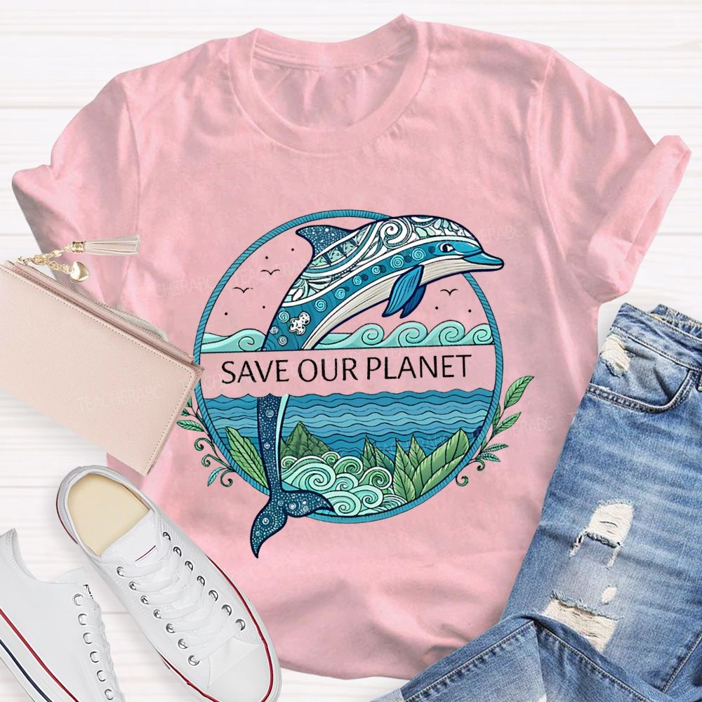 Save Our Planet Earth Day T-shirt