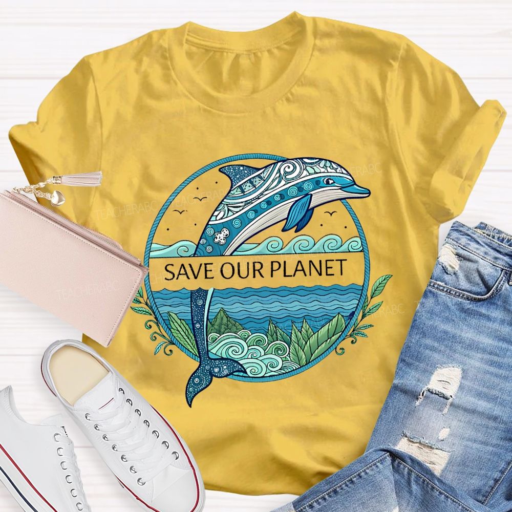 Save Our Planet Earth Day T-shirt