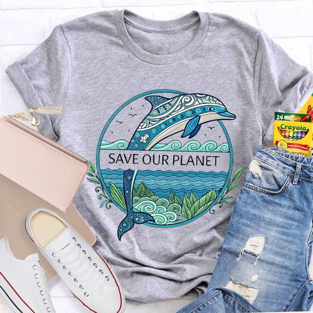 Save Our Planet Earth Day T-shirt