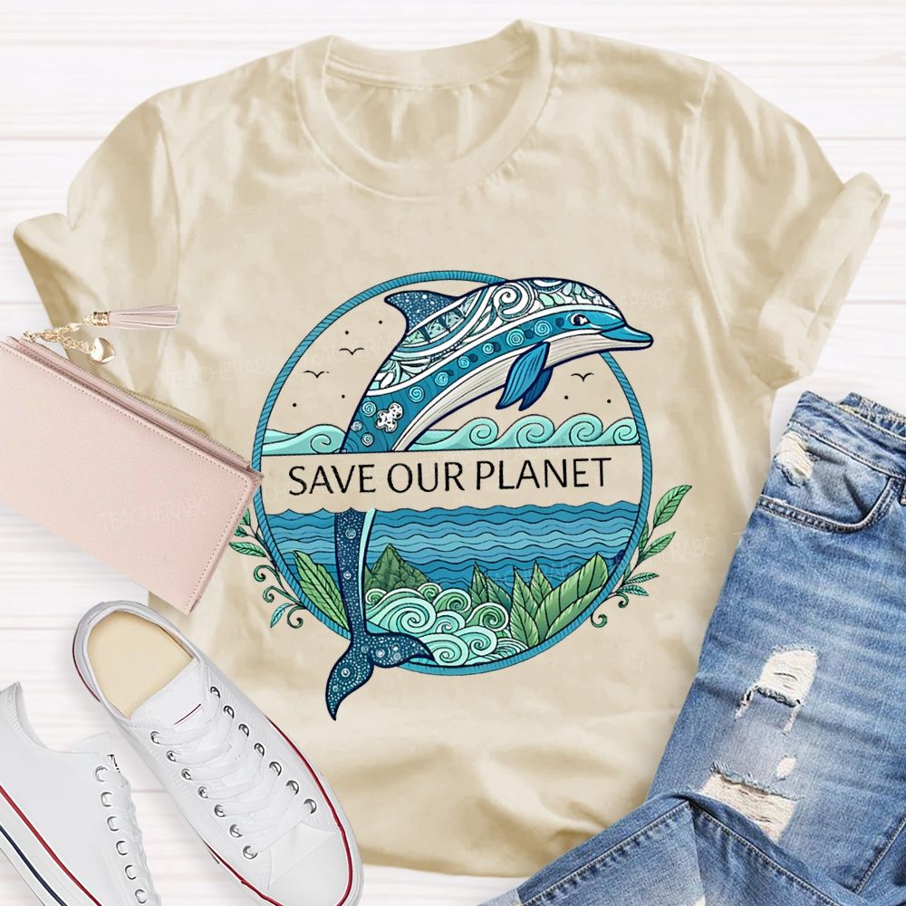 Save Our Planet Earth Day T-shirt