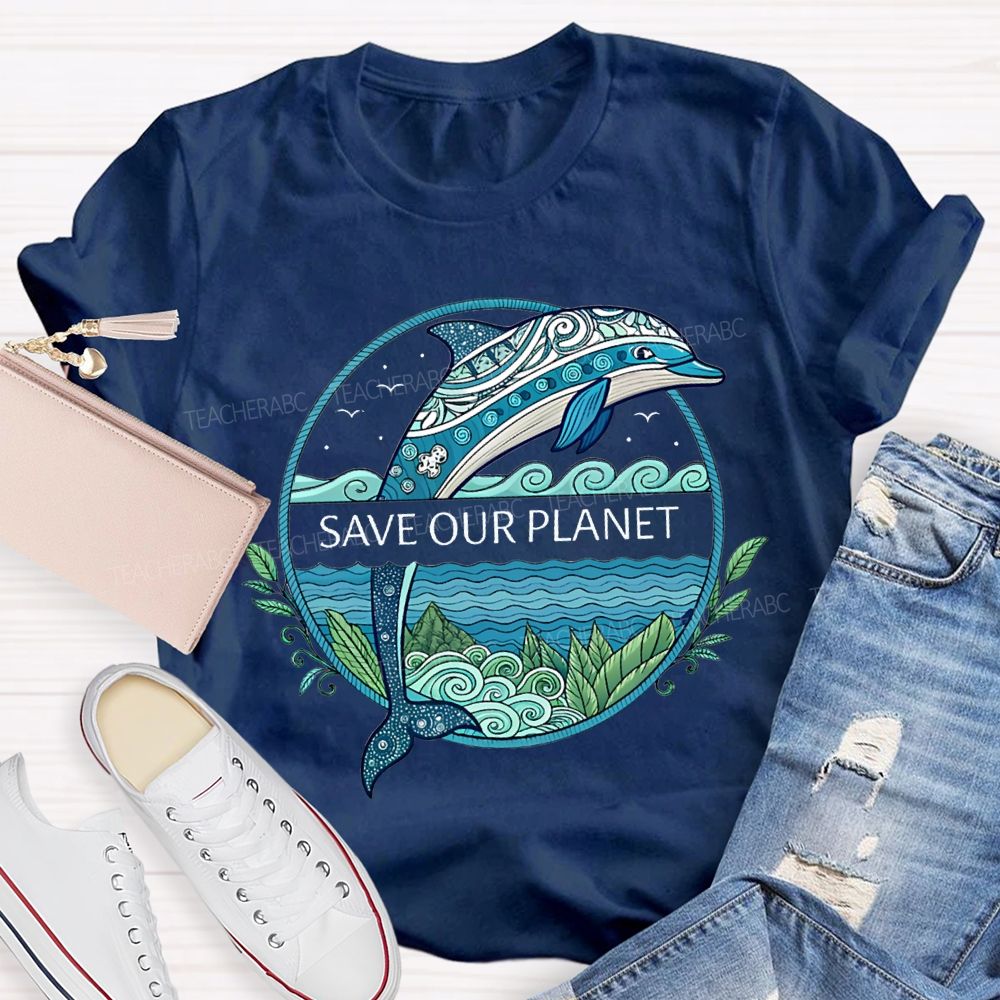 Save Our Planet Earth Day T-shirt