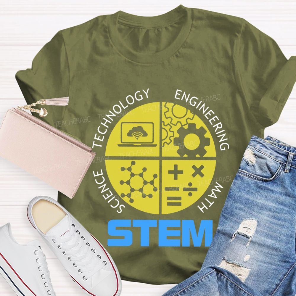 Stem Is Science Technology Engineering Math Teacher T-shirt
