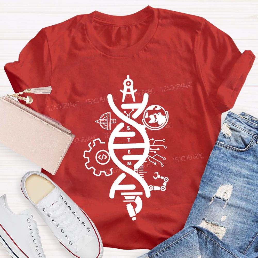 Stem Science Math Experiment Equipment Teacher T-shirt