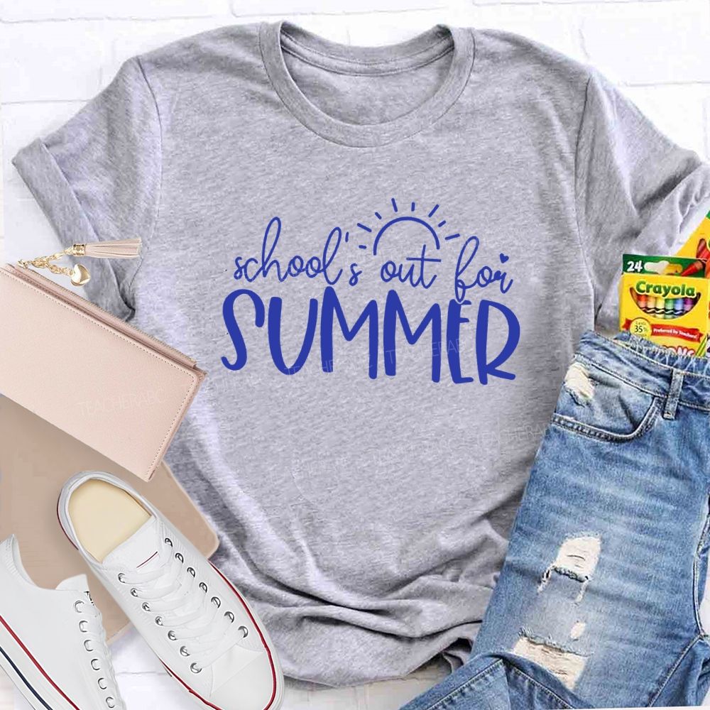 School'S Out For Summer Sunshine Teacher T-Shirt