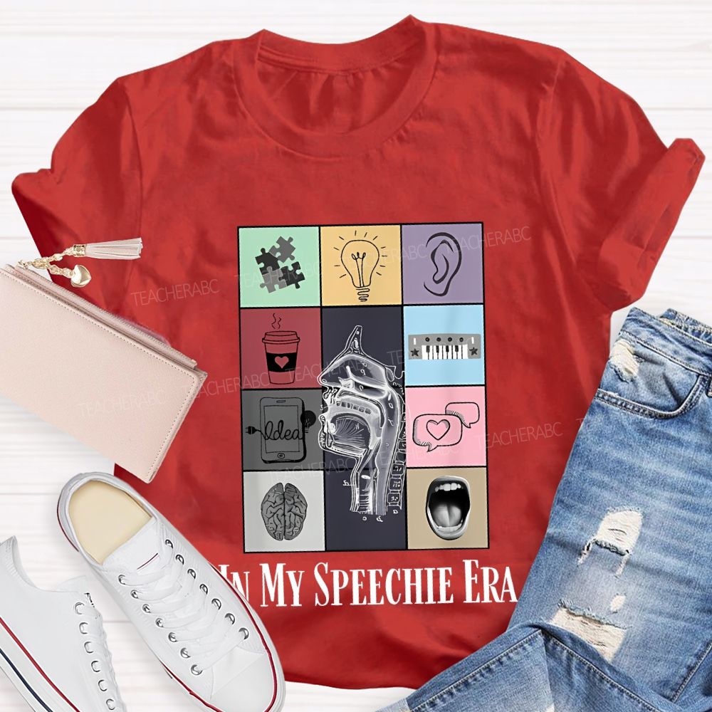 In My Speechie Era Special Education Teacher T-shirt