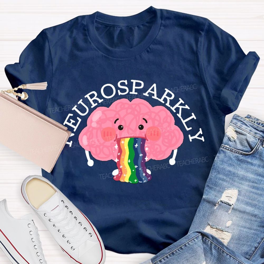 My Brain Is Different But That'S What Makes Me Shine T-shirt