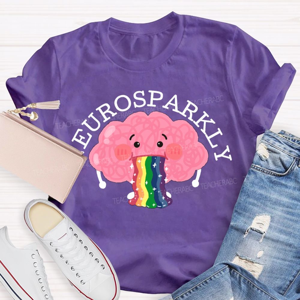 My Brain Is Different But That'S What Makes Me Shine T-shirt
