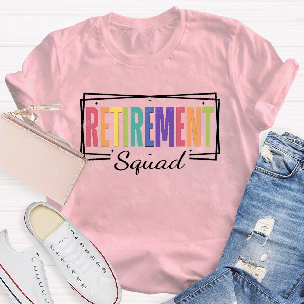 Retirement Squad Teacher T-Shirt