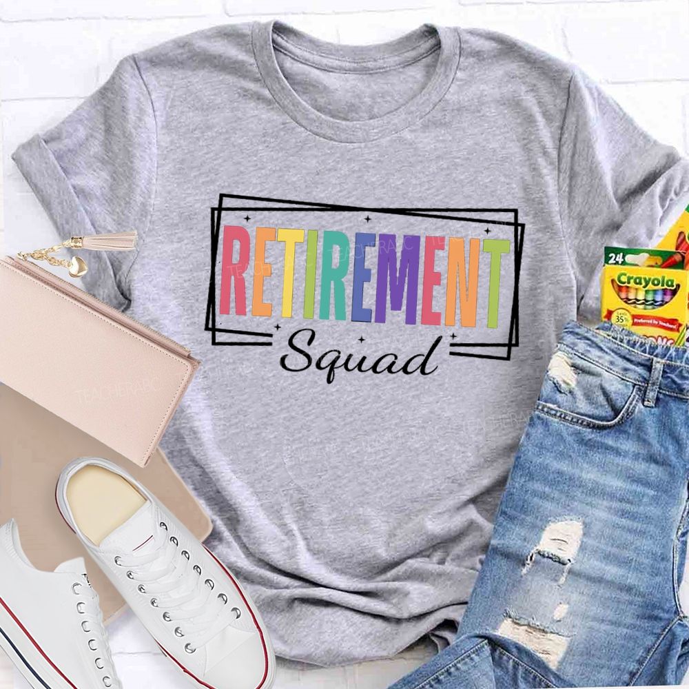 Retirement Squad Teacher T-Shirt