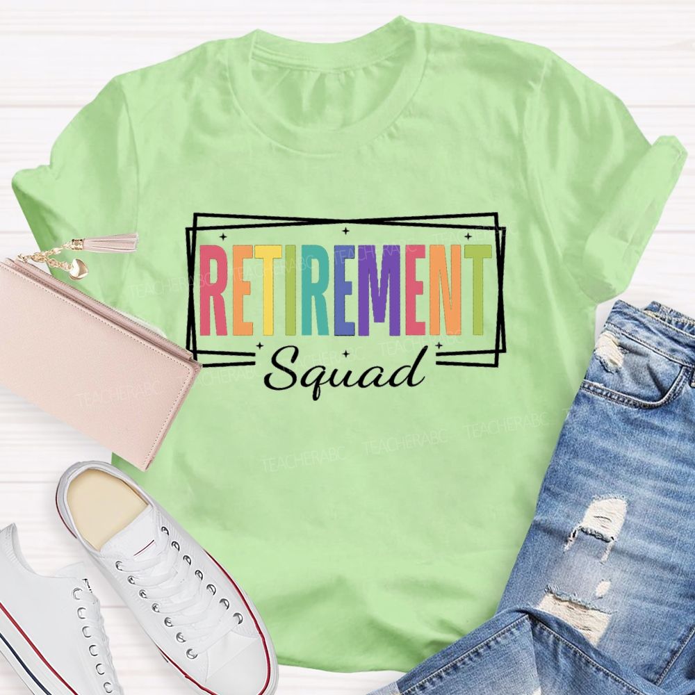 Retirement Squad Teacher T-Shirt