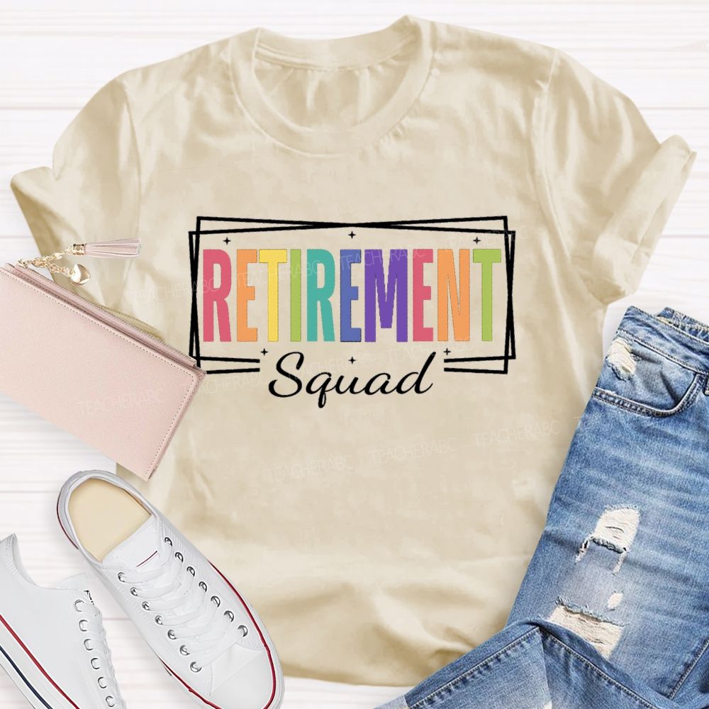 Retirement Squad Teacher T-Shirt