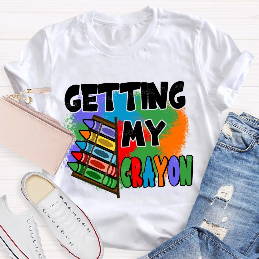 Getting My Colorful Crayon Art Teacher T-shirt