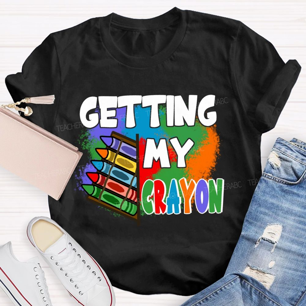 Getting My Colorful Crayon Art Teacher T-shirt