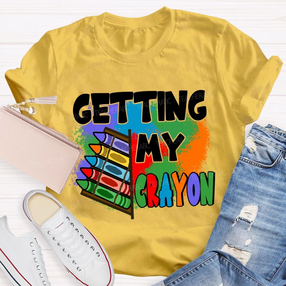 Getting My Colorful Crayon Art Teacher T-shirt