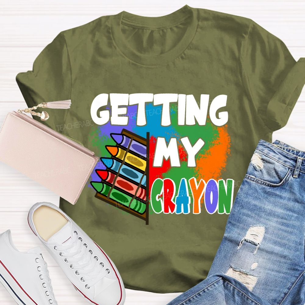 Getting My Colorful Crayon Art Teacher T-shirt