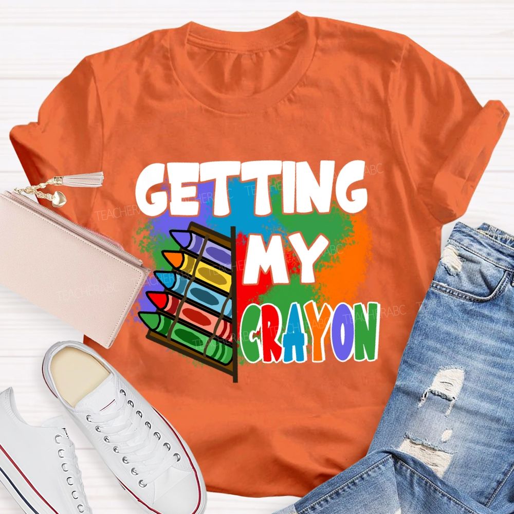 Getting My Colorful Crayon Art Teacher T-shirt