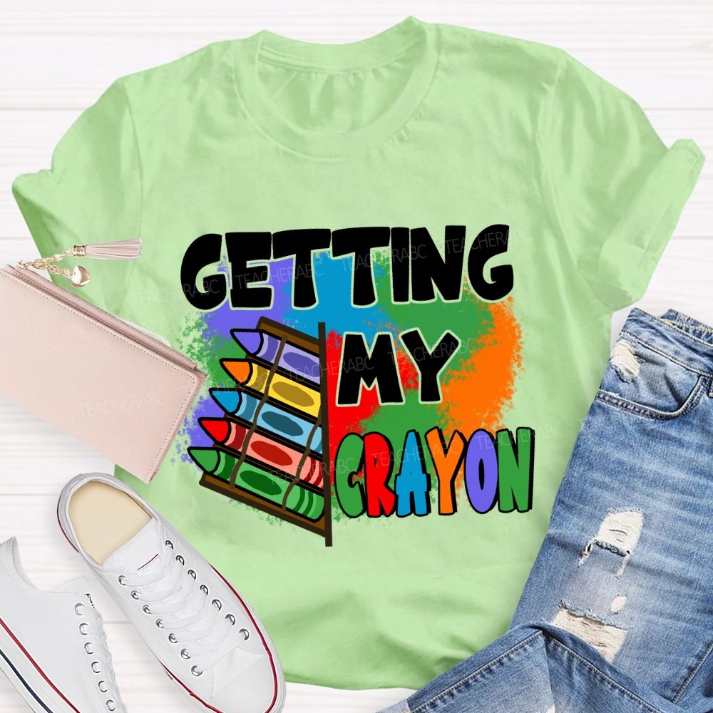 Getting My Colorful Crayon Art Teacher T-shirt